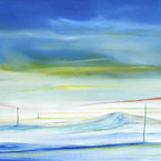 Winterliches Orakel II/L'Oracolo iemale II/Brumal Oracle II, l, 1994, 30x60