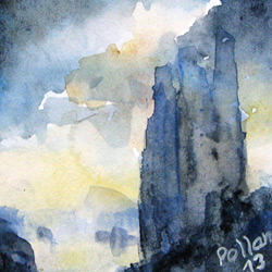Terra incognita: Rovine. Aq., 2013, 10x10
