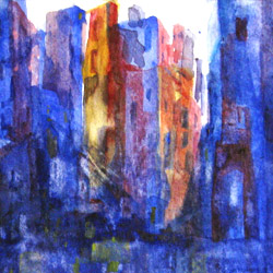 Terra incognita: Qualcosa. Aq., 2015, 4,5x4,5