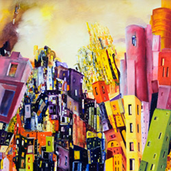 Terra incognita - La citt impossibile, l 2018 80x60